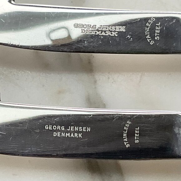 Georg Jensen Frank Cobb Sterling Silver Knives marked